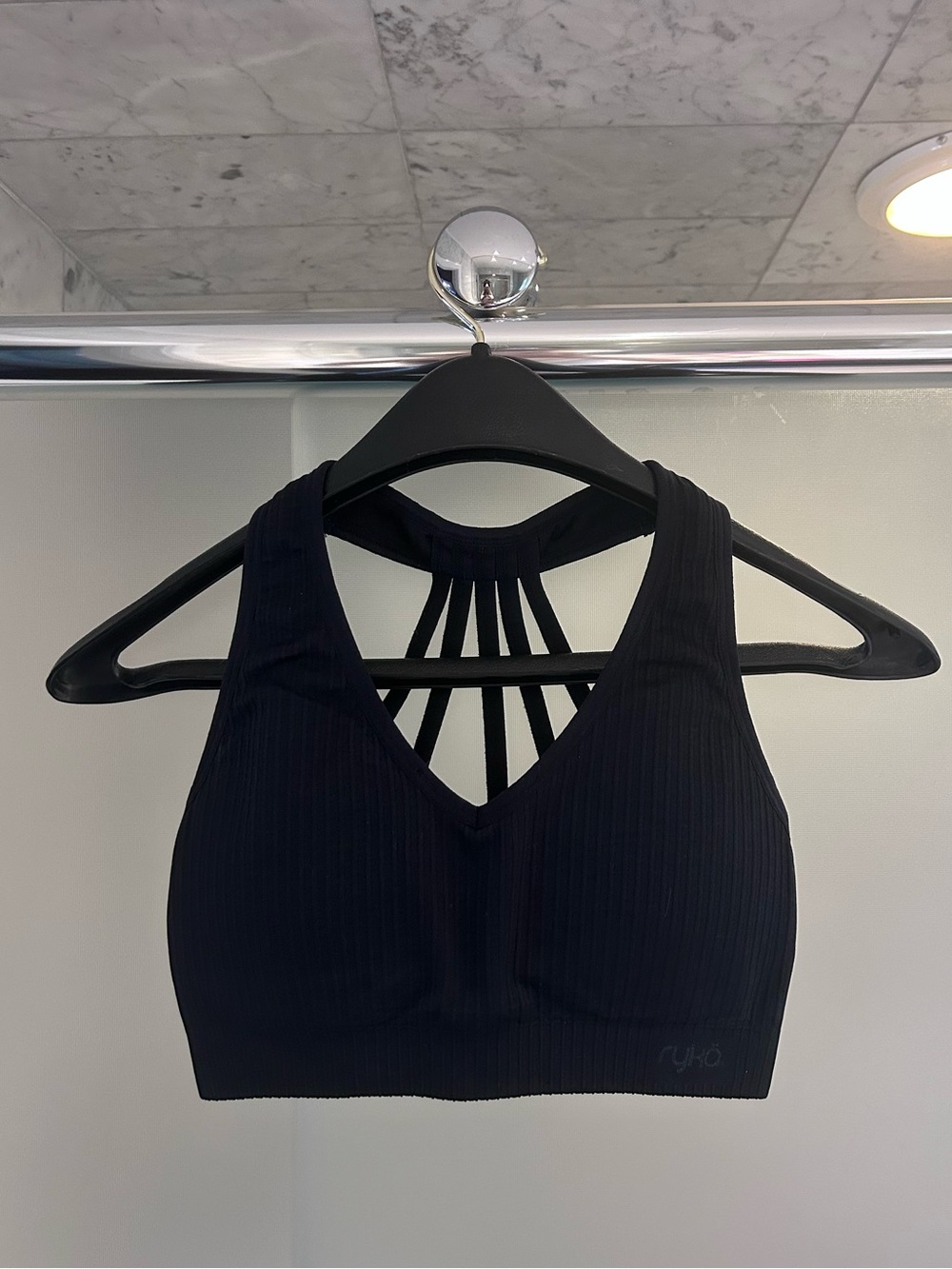Black Sports Bra
